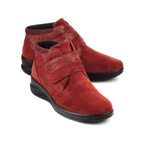 Hallux-Lammfell-Klett-Boots