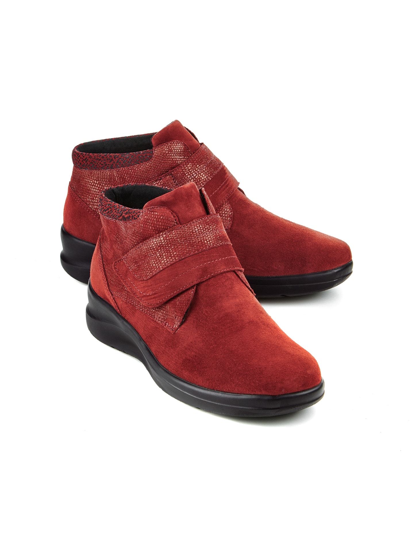 Hallux-Lammfell-Klett-Boots