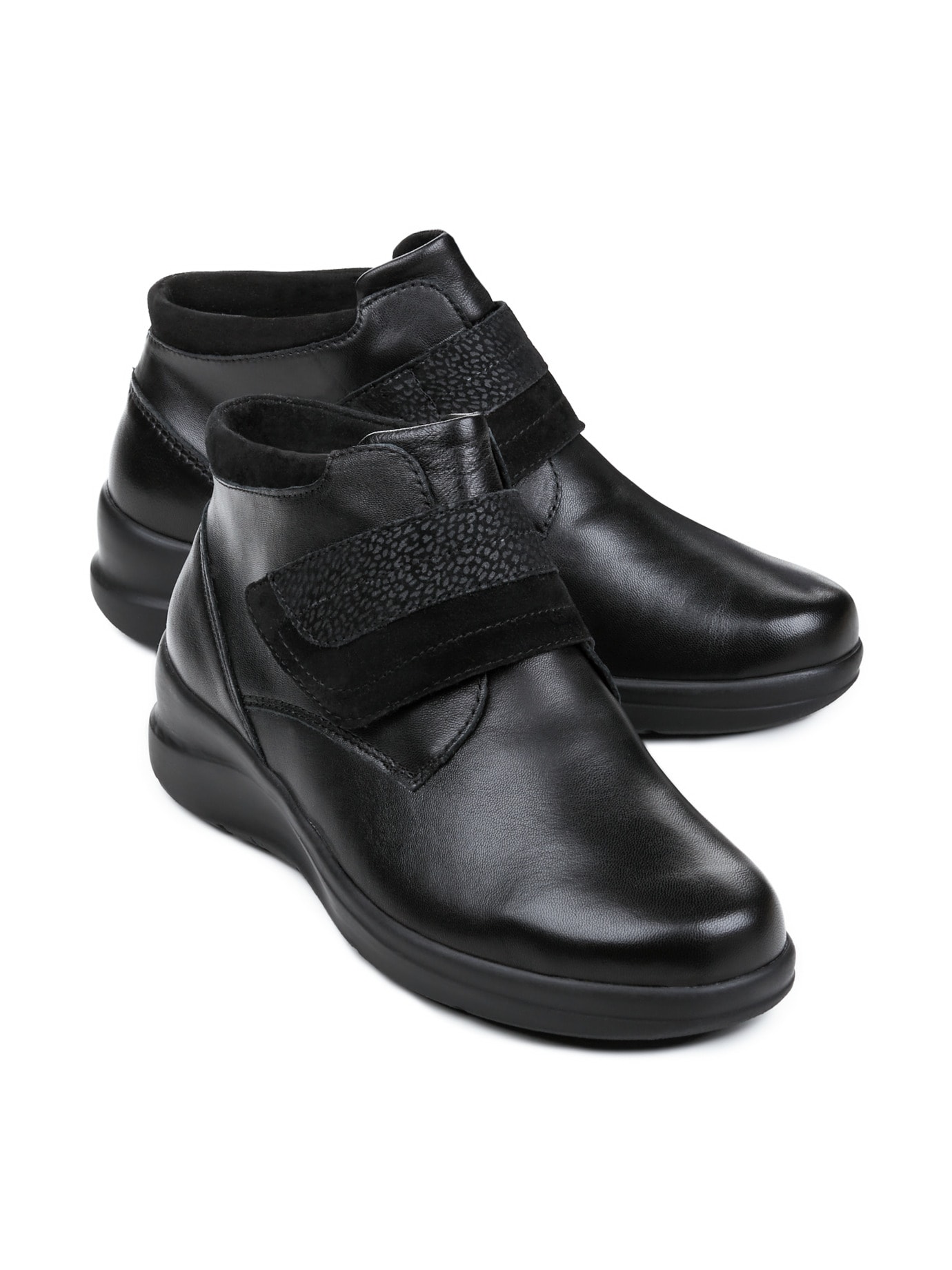 Hallux-Lammfell-Klett-Boots