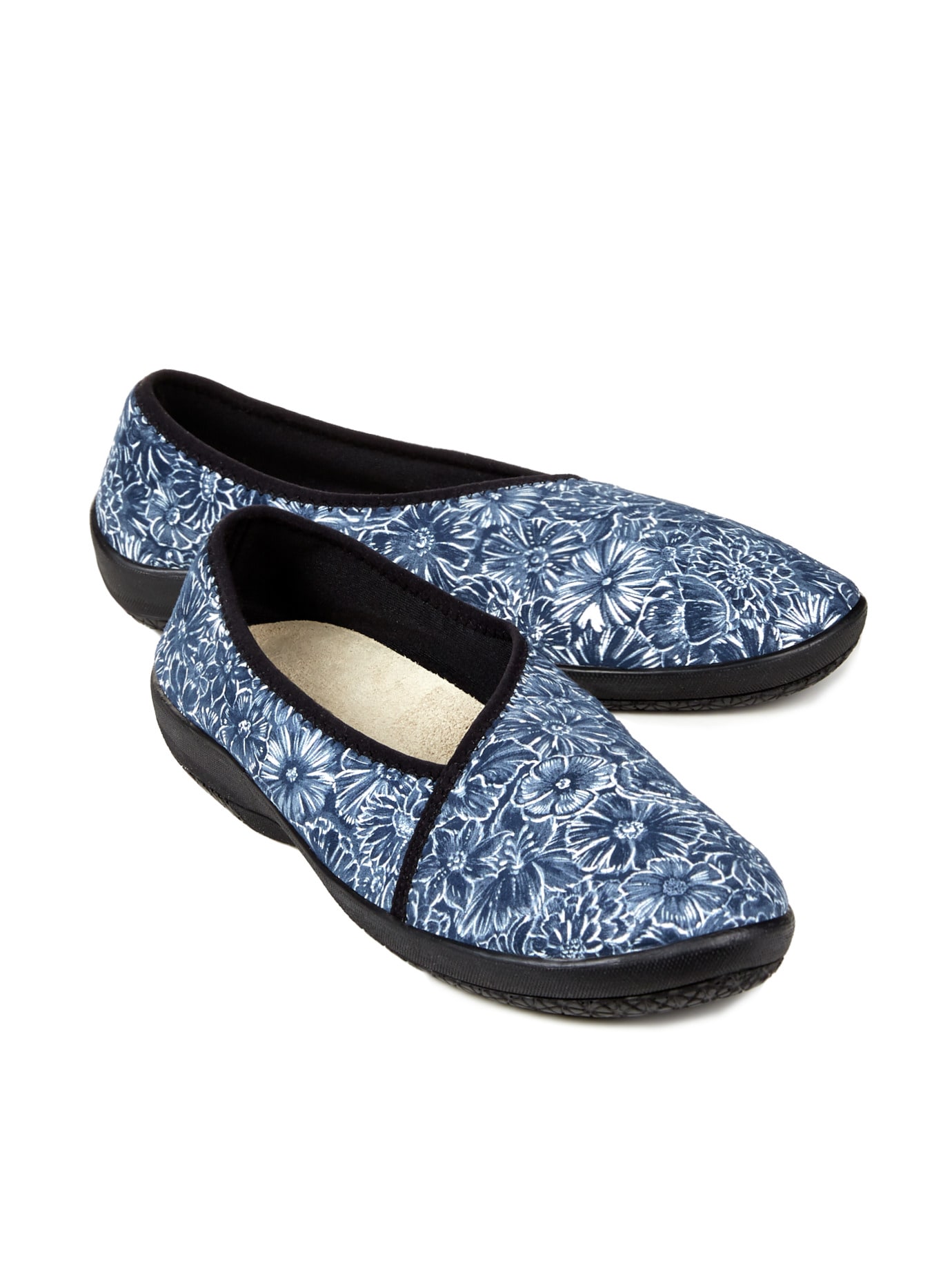 Hallux-Soft-Slipper Blumenmeer