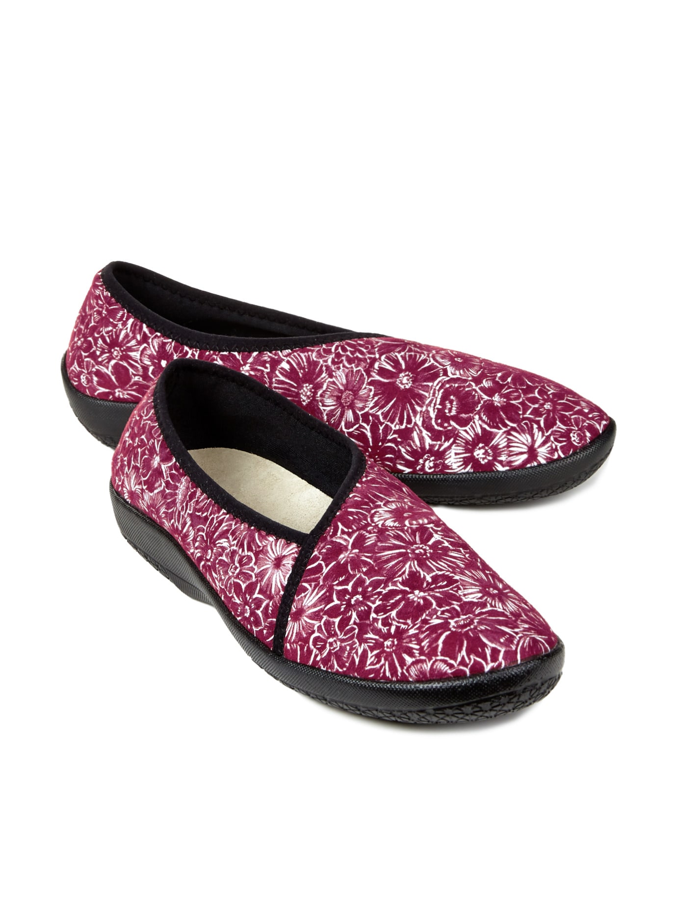 Hallux-Soft-Slipper Blumenmeer