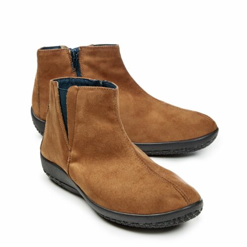 Hallux-Stiefelette Samtweich