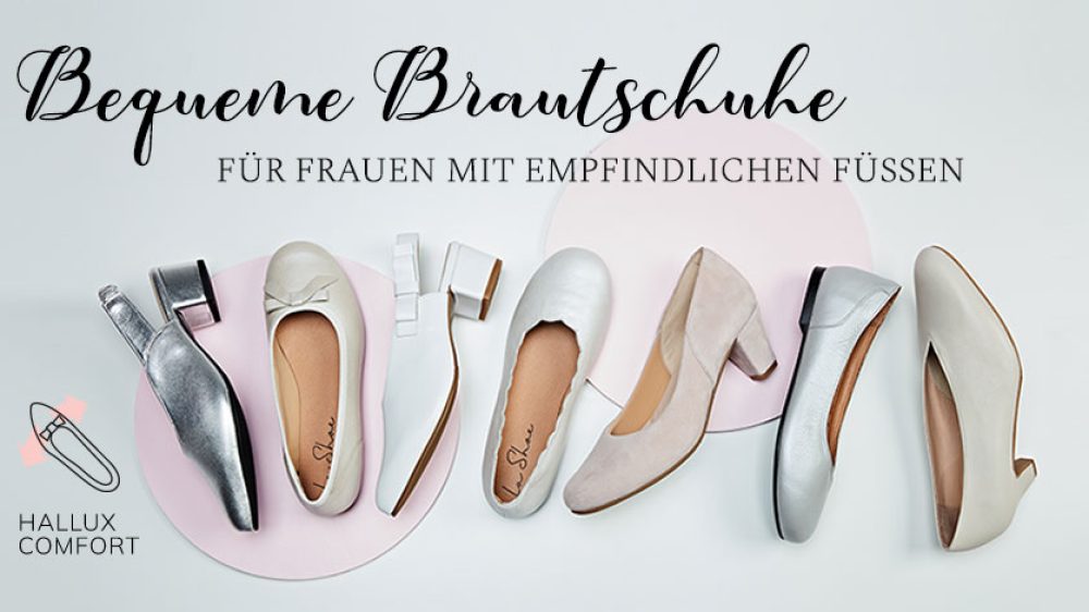 Komfortable Hochzeitsschuhe – traumhaft weich und elegant