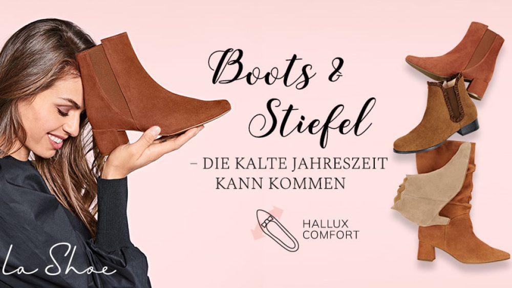 Bequeme Boots jetzt zum Highlight-Preis shoppen