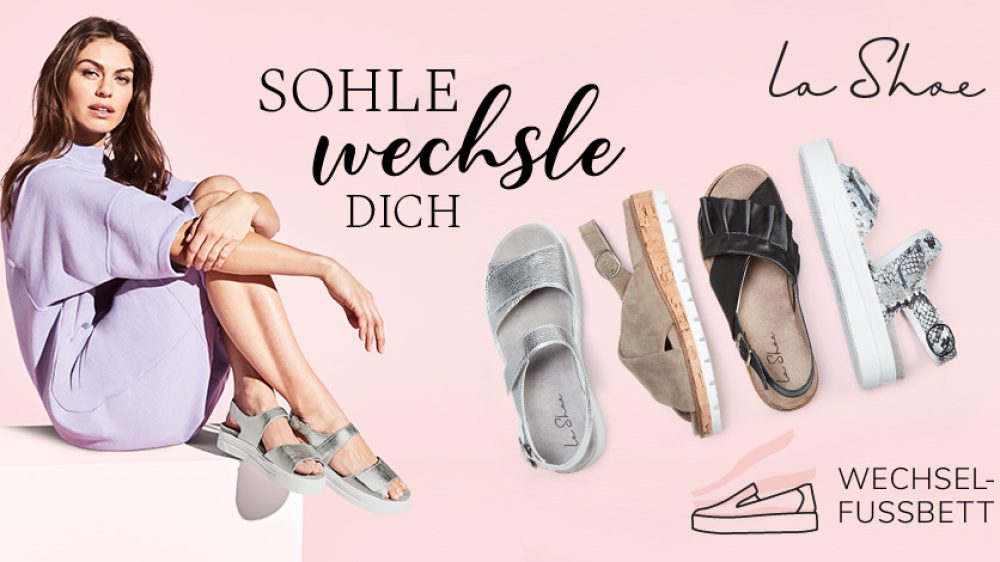 Sommerliche Hallux-Schuhe mit Wechselfußbett