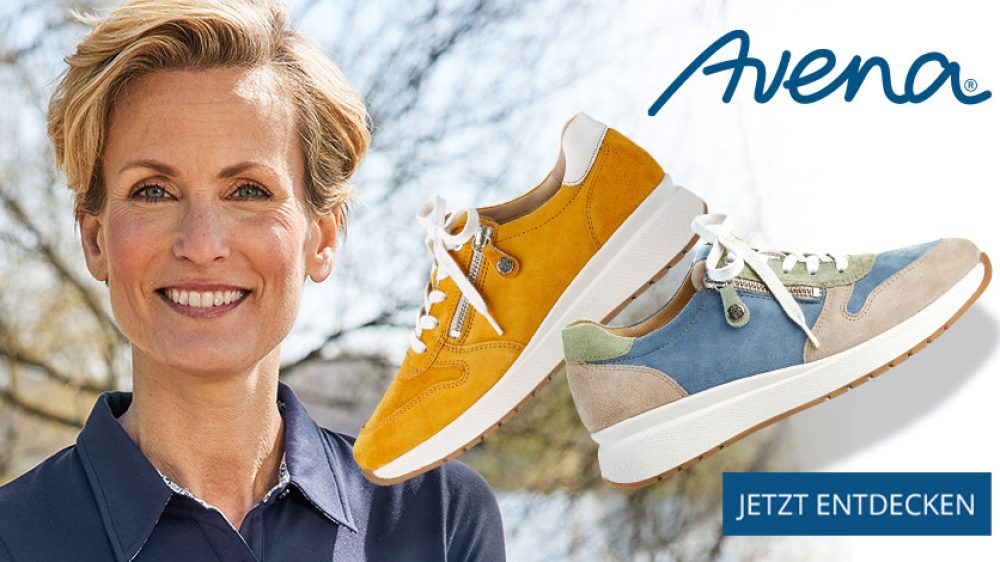 Hallux-Sneaker von Avena – sportlich, bequem und extraweich